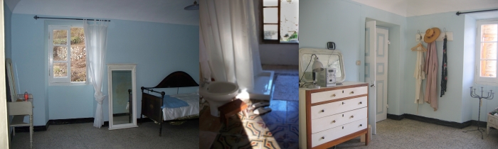 Das blaue Zimmer in Casa Rosalie