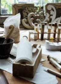 Detail, Blick in die Werkstatt